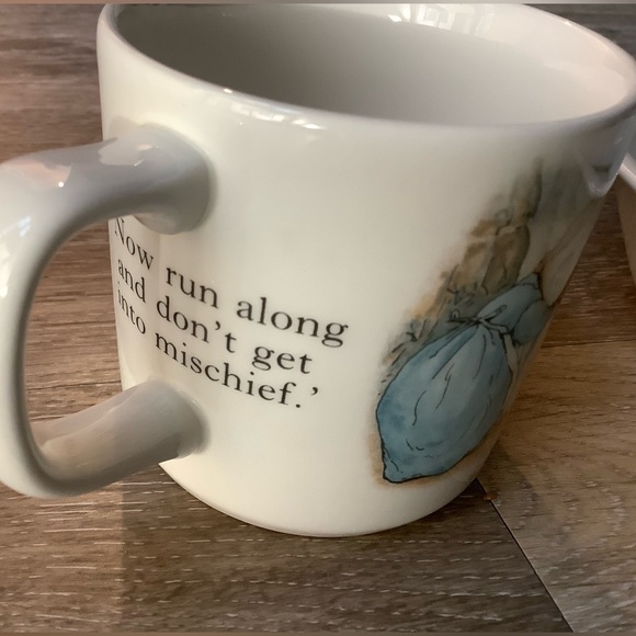 Vintage Wedgwood Beatrix Potter Designs Peter Rabbit Teacup and Bowl Child Set - Picture 10 of 15
